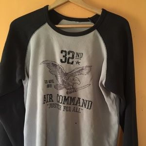 Thermal Mesh Raglan w/ Graphic (hole)